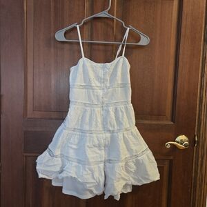 Aeropostale Cream Eyelet Dress